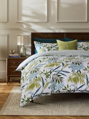 Nina Campbell Multi Nassau 300 Thread Count Duvet Cover and Pillowcase Set - Image 1 of 4