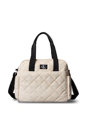 Calvin Klein Brown Quilted Diaper Bag - Image 1 of 4