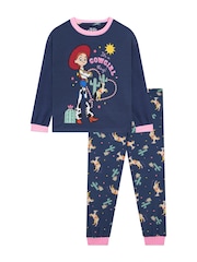 Character Blue Disney Toy Story Jessie It's A Cowgirl Thing Pyjamas - Image 1 of 7