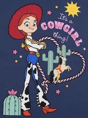 Character Blue Disney Toy Story Jessie It's A Cowgirl Thing Pyjamas - Image 4 of 7