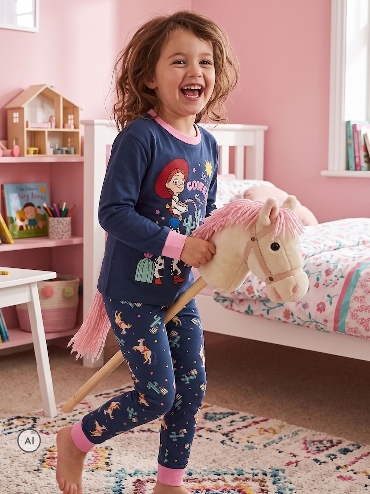 Character Blue Disney Toy Story Jessie It's A Cowgirl Thing Pyjamas - Image 7 of 7 Character Blue Disney Toy Story Jessie It's A Cowgirl Thing Pyjamas - Image 7 of 7