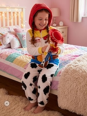 Character White Disney Toy Story Jessie Fleece Onesie - Image 2 of 7