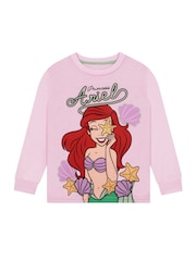 بيجامة بتصميم Disney Princess The Little Mermaid مع رسمة أصداف من Character - صورة 2 من 8