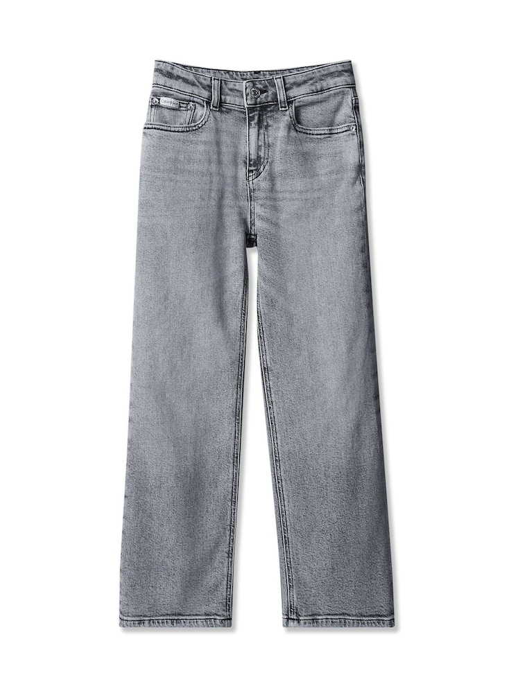 رمادي صخري - جينز انسيابي من Calvin Klein - صورة 4 من 4 رمادي صخري - جينز انسيابي من Calvin Klein - صورة 4 من 4