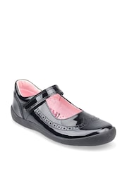 Start-Rite Spirit Black Leather School Shoes - Unicorn F & G Fit - Image 3 of 4