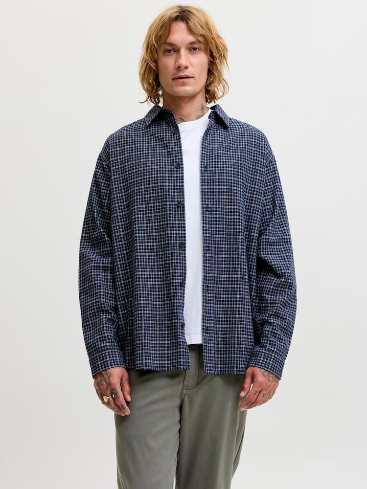 JACK & JONES Rutete Skjorte - Bilde 2 av 5