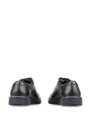 Черная кожа - Start-Rite Impact Lace Up Black Leather School Shoes - Image 3 of 5