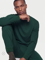 JACK & JONES Dark Green Loungewear Set - Image 2 of 6