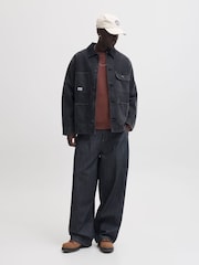 JACK & JONES Brown Crew Neck Sweatshirt - Image 2 of 4