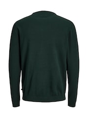 JACK & JONES Green Crew Neck Knitted Jumper - Image 2 of 4