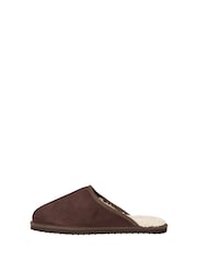 Brun - JACK & JONES Microfiber Mule Slippers - Bilde 2 av 6