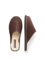 Brun - JACK & JONES Microfiber Mule Slippers - Bilde 3 av 6