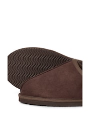Brun - JACK & JONES Microfiber Mule Slippers - Bilde 5 av 6