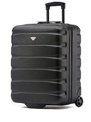Flight Knight 56x45x25cm EasyJet Overhead 2 Wheel ABS Hard Case Cabin Carry On Hand Luggage - Image 1 of 7