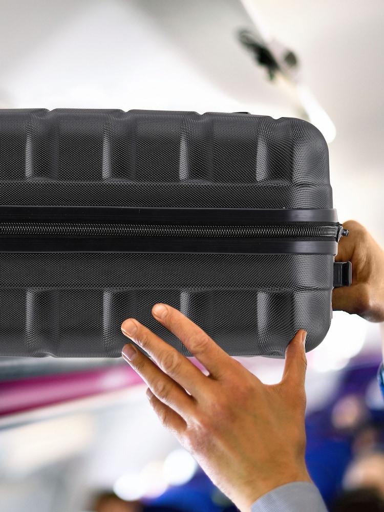 Flight Knight 56x45x25cm EasyJet Overhead 2 Wheel ABS Hard Case Cabin Carry On Hand Luggage - Image 7 of 7