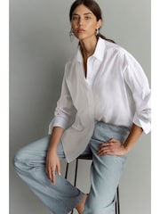 White Oversized Shirt - Image 1 of 6