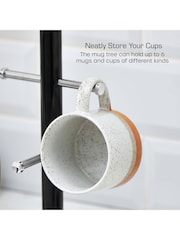Swan Set of 3 Black Towel Pole And Mug - Image 4 of 8
