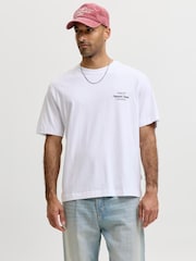 JACK & JONES Script Back Print T-Shirt - תמונה 1 מתוך 7