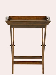 Laura Ashley Dark Chestnut Garrat Butler's Tray - Image 2 of 5