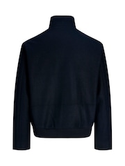 JACK & JONES Blue Zip Through Casual Jacket - Image 6 of 6
