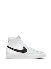 Белый/черный - Детские кроссовки Nike Blazer 77 - Изображение 1 из 8