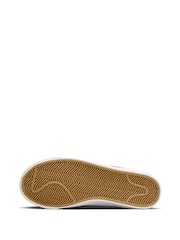 Белый/черный - Детские кроссовки Nike Blazer 77 - Изображение 6 из 8