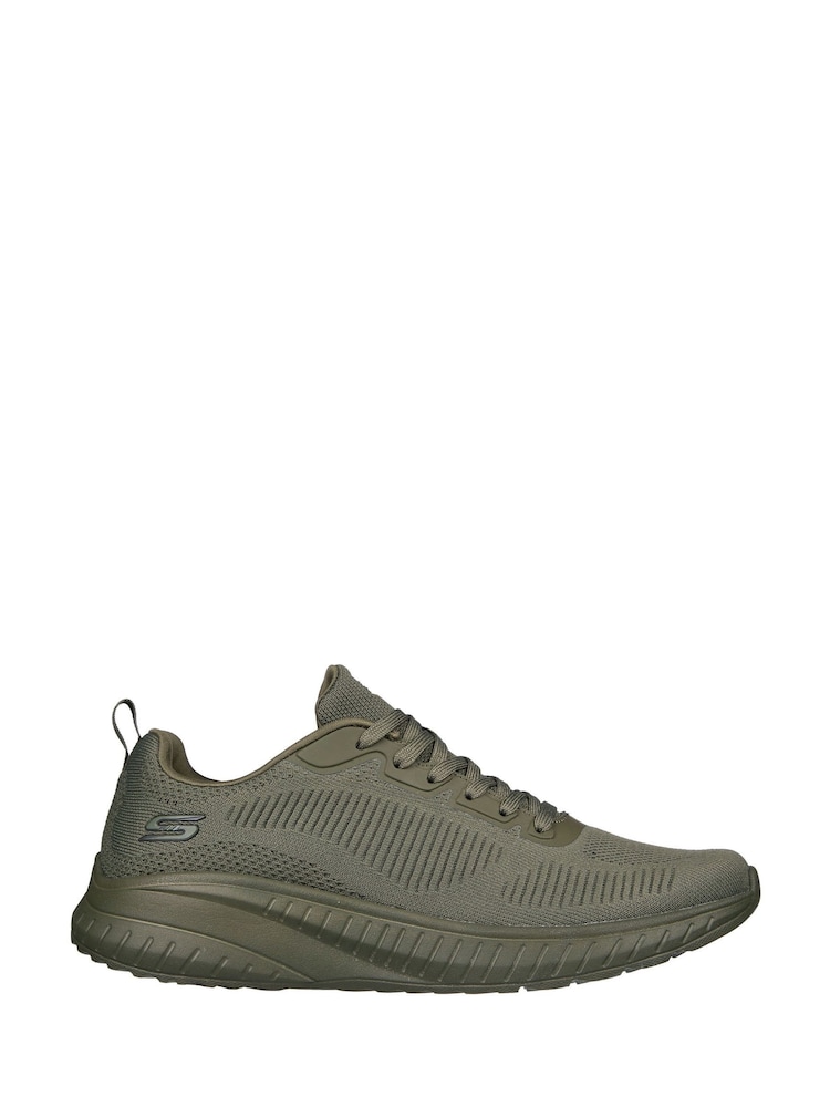 Skechers Green Bobs Squad Chaos Prism Bold Trainers - Image 1 of 5