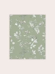 Laura Ashley Sage Green Elderwood 10M Wallpaper - Image 3 of 5