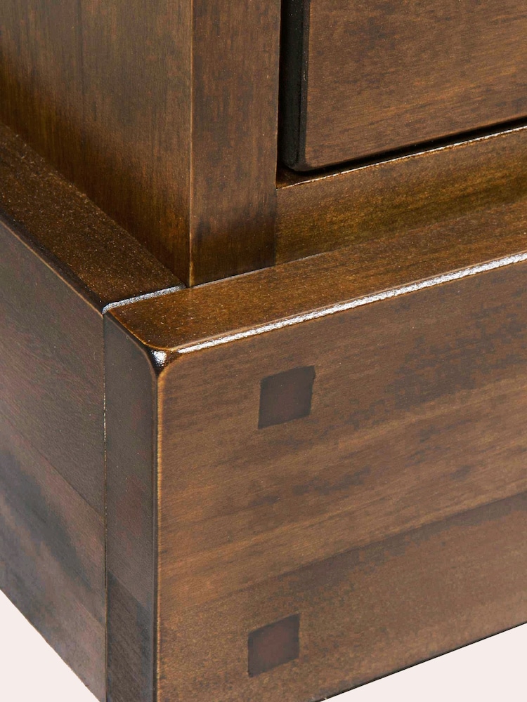 Laura Ashley Dark Chestnut Garrat 4+4 Drawer Chest - Image 6 of 6 Laura Ashley Dark Chestnut Garrat 4+4 Drawer Chest - Image 6 of 6