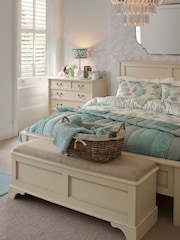 Laura Ashley Ivory Clifton Blanket Box - Image 1 of 3