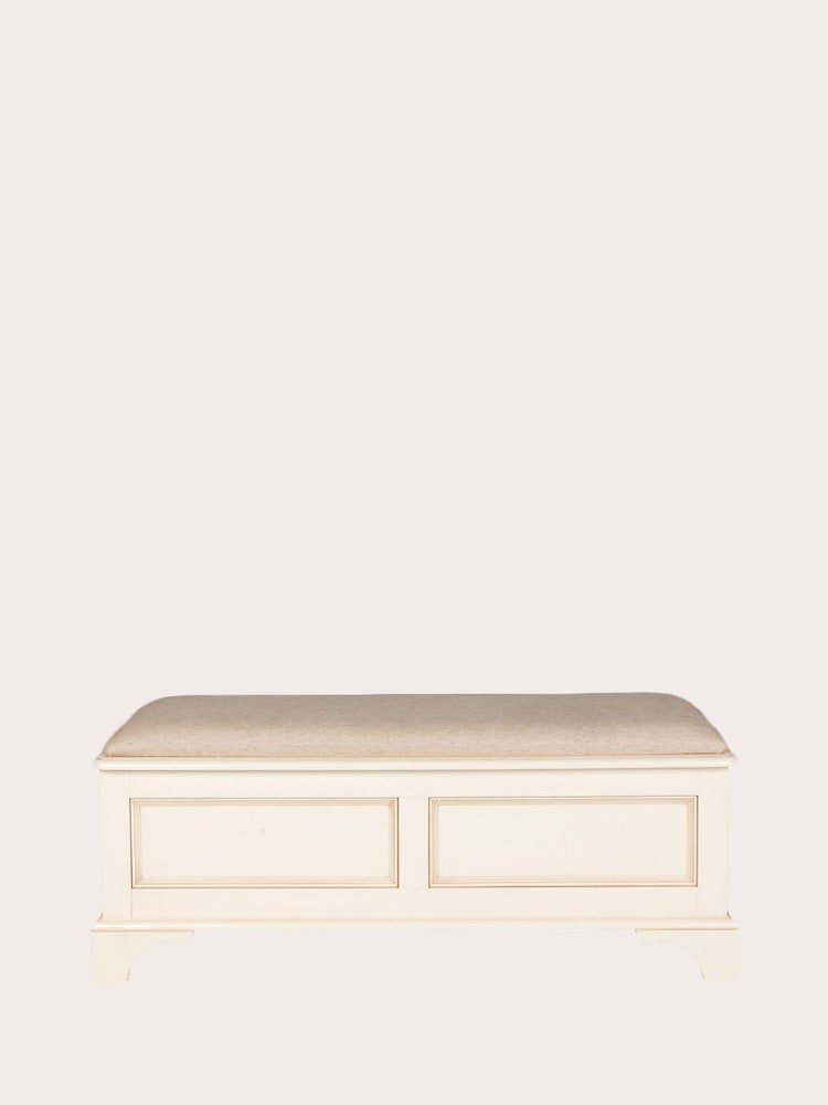 Laura Ashley Ivory Clifton Blanket Box - Image 2 of 3