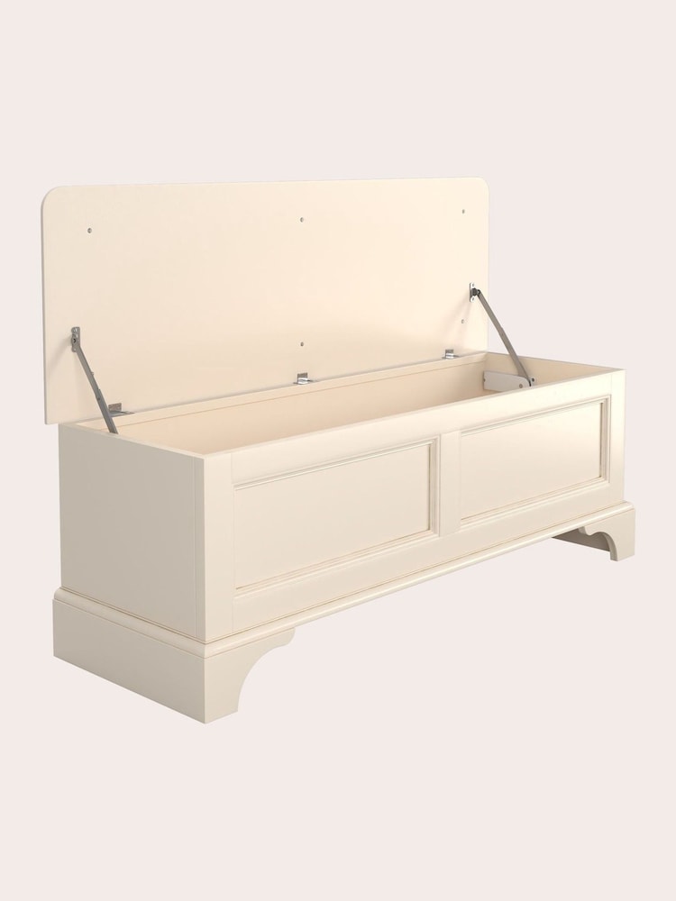 Laura Ashley Ivory Clifton Blanket Box - Image 5 of 5