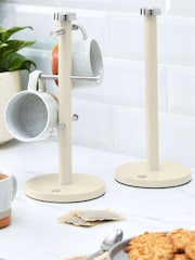 Swan Set of 3 Cream Towel Pole And Mug - Image 1 of 7