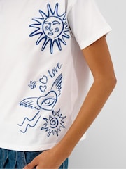 Футболка с вышивкой Accessorize Sun - Изображение 3 4