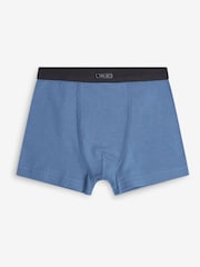 Blue Plain Trunks 5 Pack (2-16yrs) - Image 6 of 8