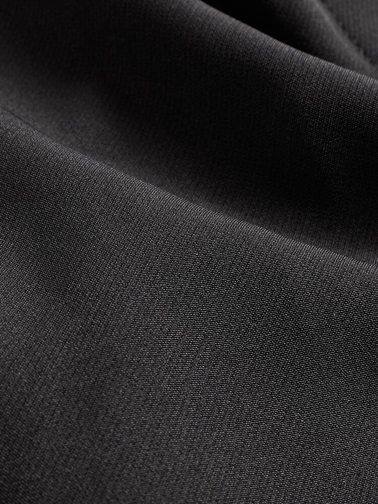 Black Tailored Elastic Back Straight Leg Trousers - Image 6 of 6 Black Tailored Elastic Back Straight Leg Trousers - Image 6 of 6