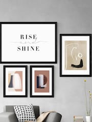East End Prints Black Abstract VI Framed Print - Image 3 of 4