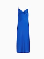 AllSaints Blue Hadley Dress - Image 6 of 6