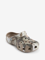 Crocs Brown Classic Kids Unisex Clogs - Image 2 of 4