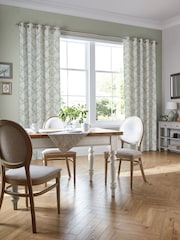 Laura Ashley Sage Green Parterre Made to Measure Curtains - Image 2 of 8