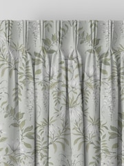 Laura Ashley Sage Green Parterre Made to Measure Curtains - Image 3 of 8