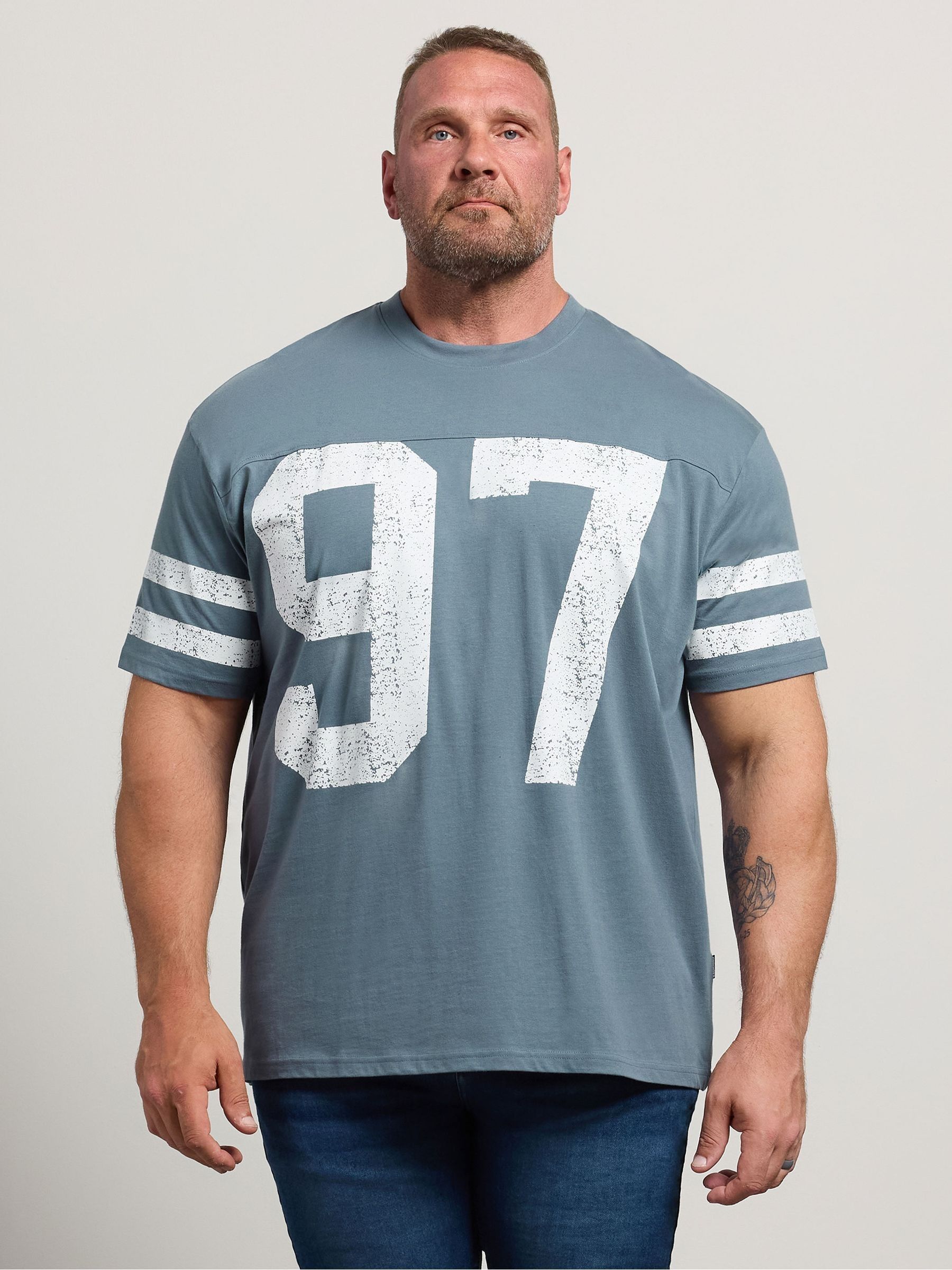 BadRhino 97 Varsity Tee, Blue, Size 7-8Xl, Men - Image 2