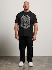 BadRhino Big & Tall Black Motley Crue Too Fast T-Shirt - Image 2 of 6