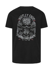 BadRhino Big & Tall Black Motley Crue Too Fast T-Shirt - Image 5 of 6