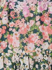 Multicolor - Vestido con mangas acampanadas y estampado floral Marnie de Reiss - Imagen 6 de 6