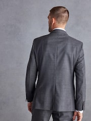 Grey Tailored Signature TG Di Fabio Wool Rich Puppytooth Suit Jacket - Image 3 of 11