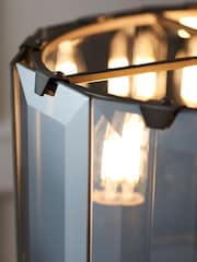 Gallery Home Grey George Ceiling Light Pendant - Image 4 of 7