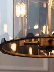 Gallery Home Grey George Ceiling Light Pendant - Image 5 of 7
