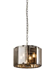 Gallery Home Grey George Ceiling Light Pendant - Image 6 of 7