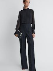 Mono largo ajustado con diseño transparente Magda de Reiss - Imagen 4 de 5